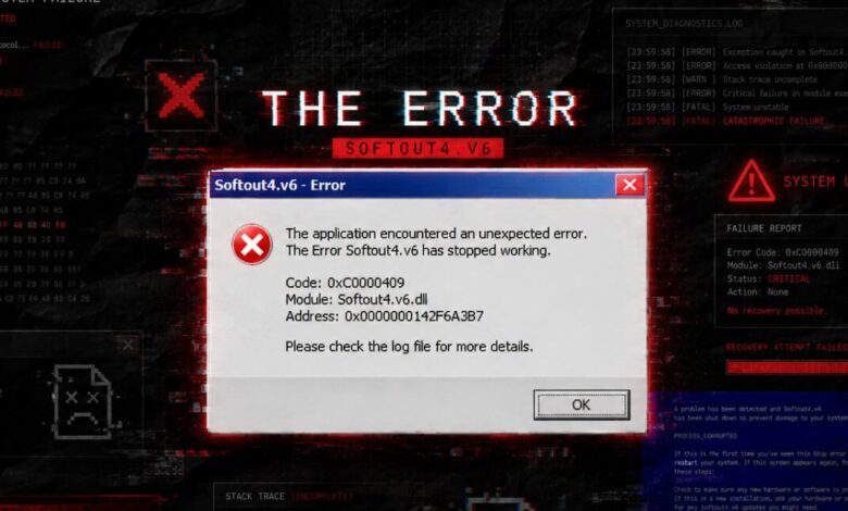 The Error Softout4.v6